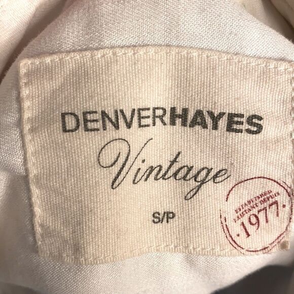 Denver Hayes Vintage Sleeveless Button Down Top - Picture 4 of 5
